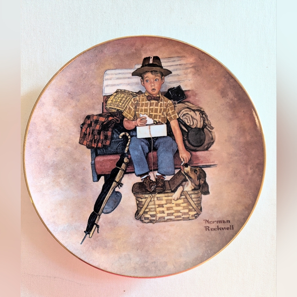 Norman Rockwell Collector Plate